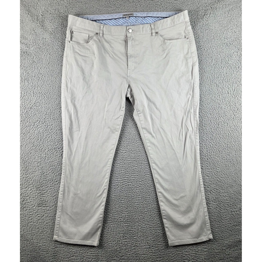 Peter‎ Millar Ultimate 5 Pocket Sateen Pants Mens 42 (41x29) Beige Gray